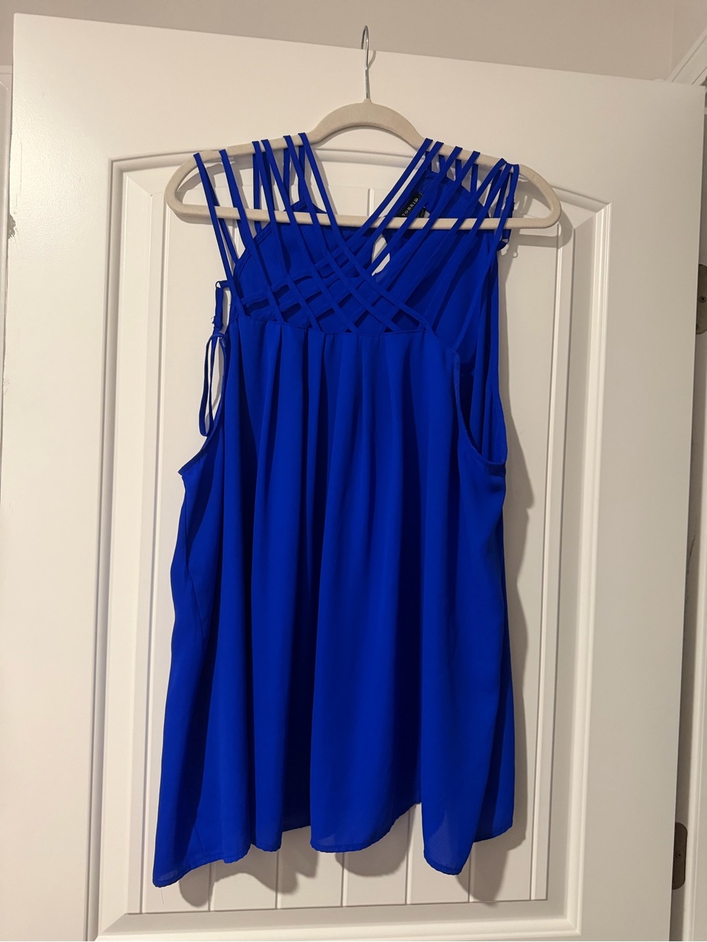 torrid Royal Blue Multi-Strap Camisole